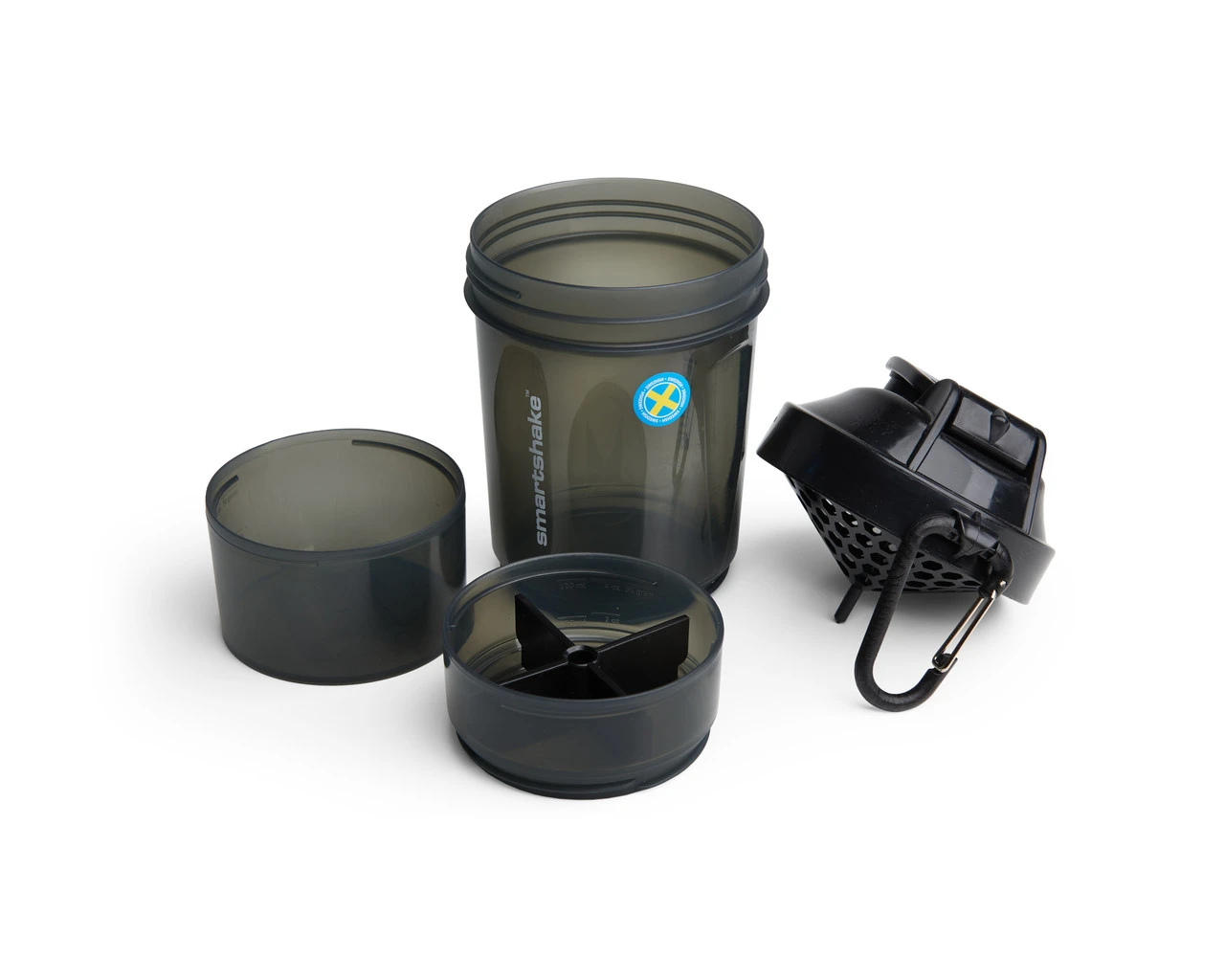 Шейкер спортивний SmartShake Original2GO 600ml Black — фото 4