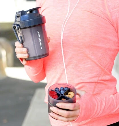 Шейкер спортивний SmartShake Original2GO 600ml Black — фото 9