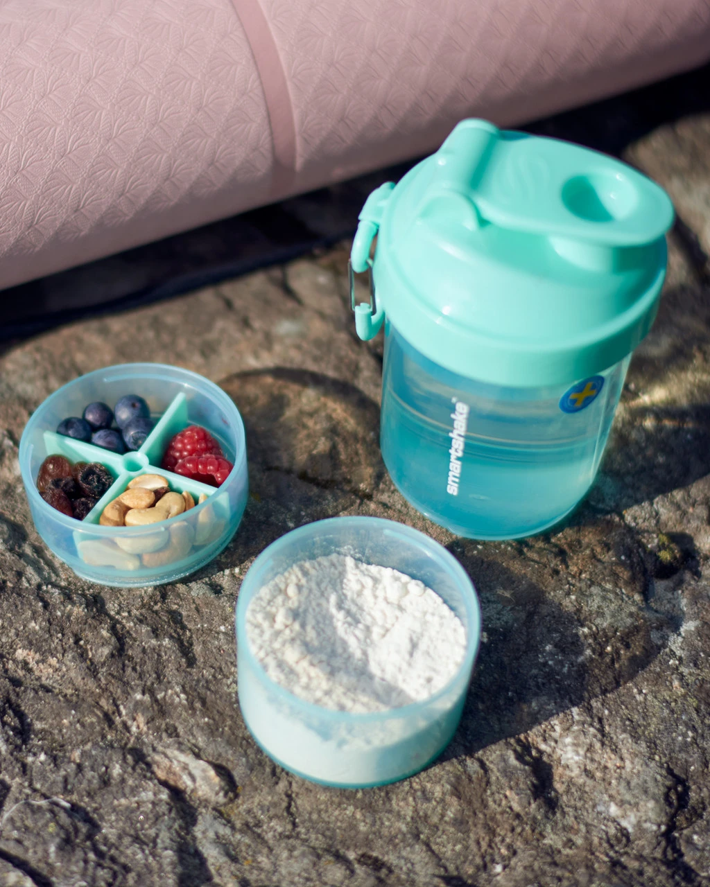 Шейкер спортивний SmartShake Original2GO 600ml Mint Green — фото 8