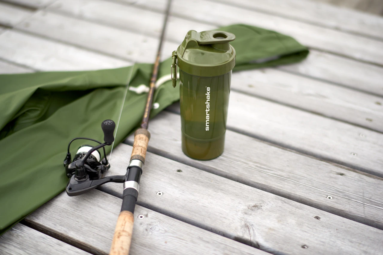 Шейкер спортивний SmartShake Original2GO One 800ml Army Green — фото 3