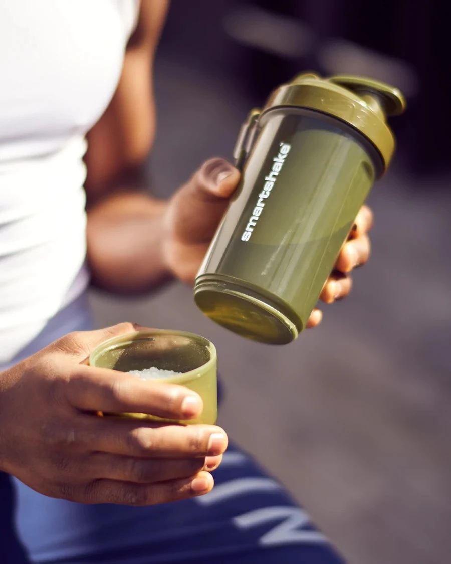 Шейкер спортивний SmartShake Original2GO One 800ml Army Green — фото 6