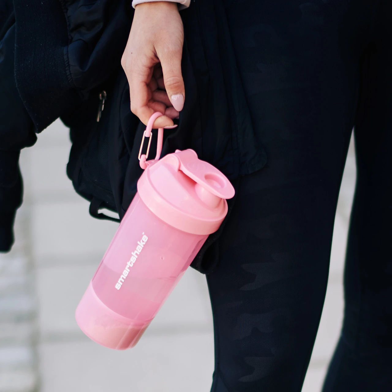 Шейкер спортивний SmartShake Original2GO One 800ml Light Pink — фото 4