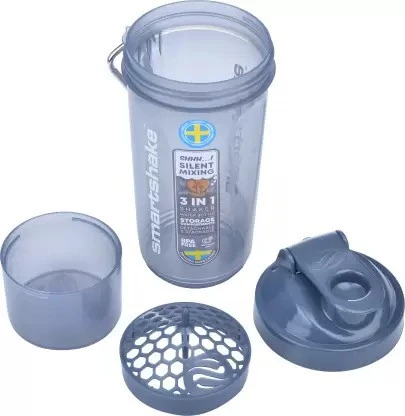 Шейкер спортивний SmartShake Original2GO One 800ml Mist Gray — фото 5