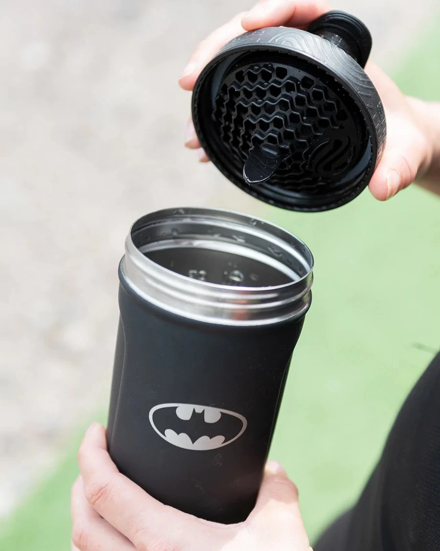 Шейкер спортивний SmartShake Reforce 900ml DC Batman Logo — фото 5