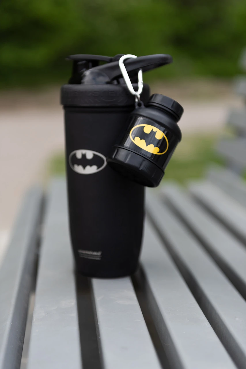 Шейкер спортивний SmartShake Reforce 900ml DC Batman Logo — фото 7