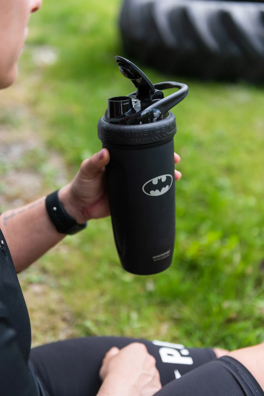 Шейкер спортивний SmartShake Reforce 900ml DC Batman Logo — фото 8