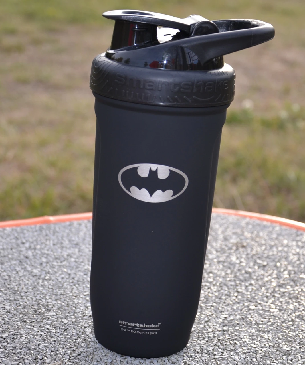 Шейкер спортивний SmartShake Reforce 900ml DC Batman Logo — фото 9