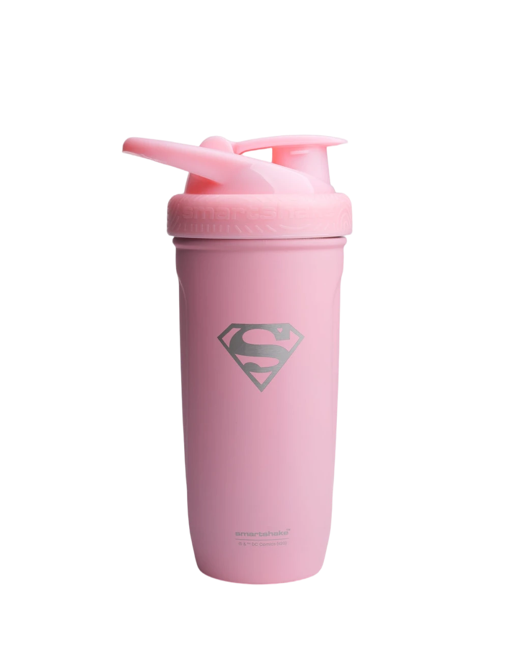 Шейкер спортивний SmartShake Reforce 900ml Supergirl Pink — фото 2