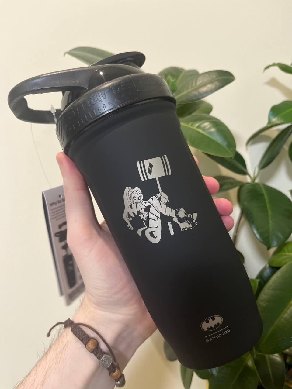 Шейкер спортивний SmartShake Reforce 900ml DC Harley Quinn — фото 3
