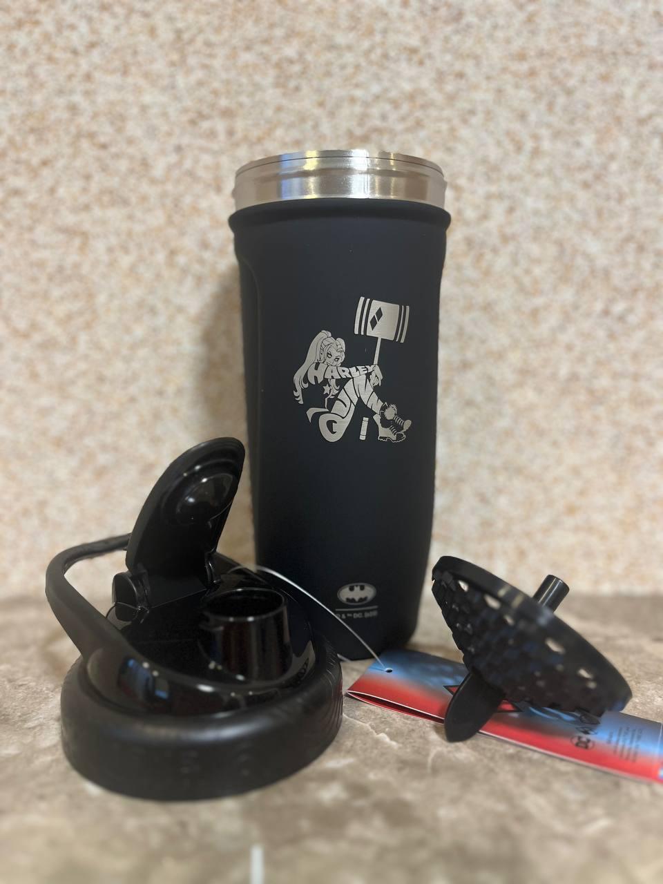 Шейкер спортивний SmartShake Reforce 900ml DC Harley Quinn — фото 4