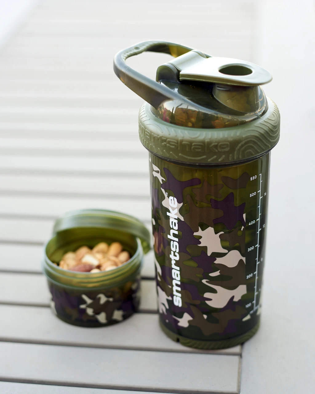 Шейкер спортивний SmartShake Revive 25oz/750ml Camo Green — фото 3