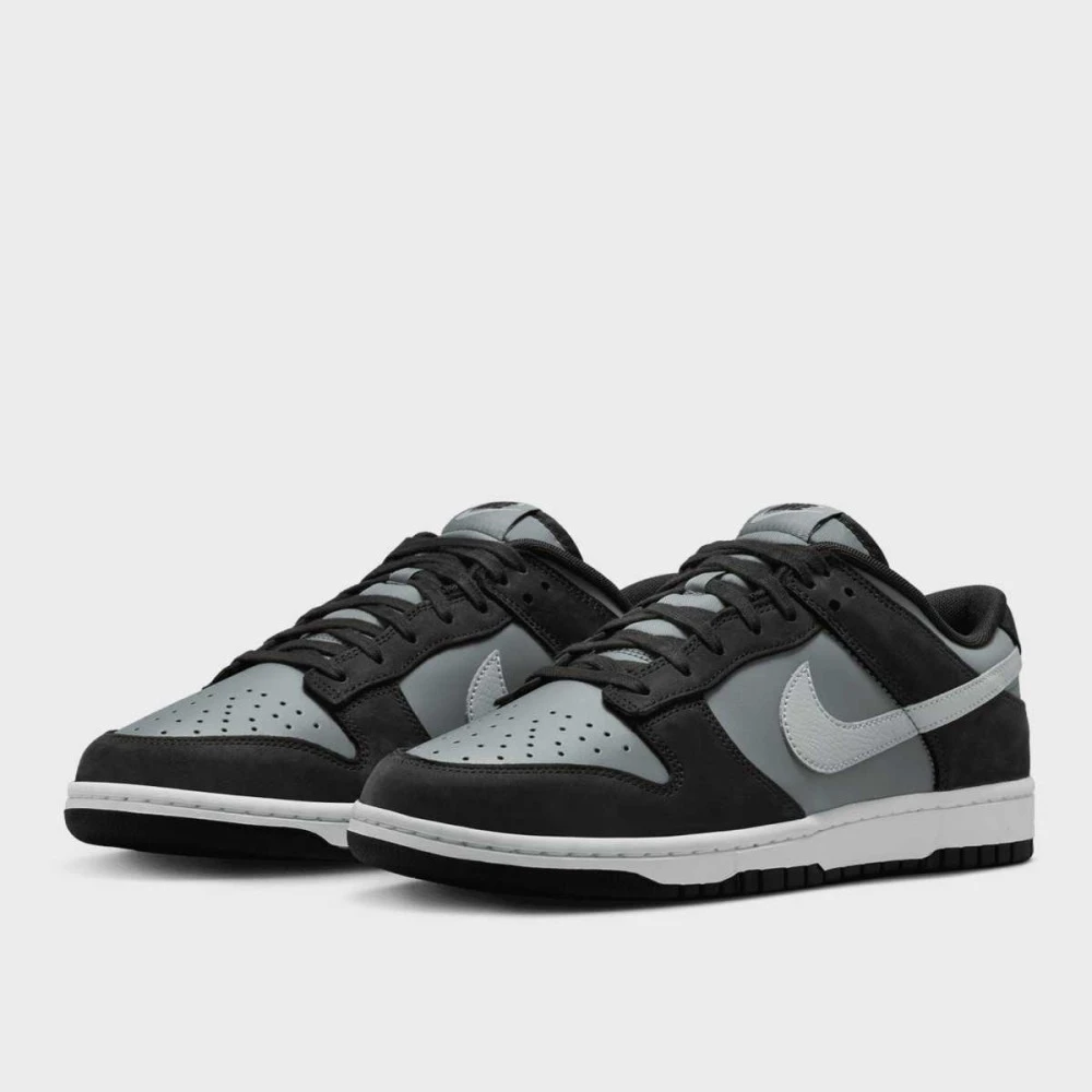 Кросівки чоловічі Nike Dunk Low Grey/Black (IB3079-001) — фото 1