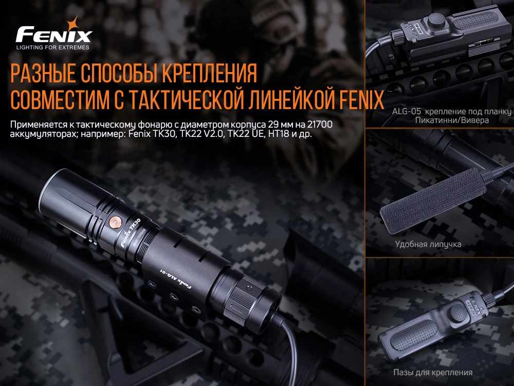 Виносна тактична кнопка Fenix AER-04 — фото 9