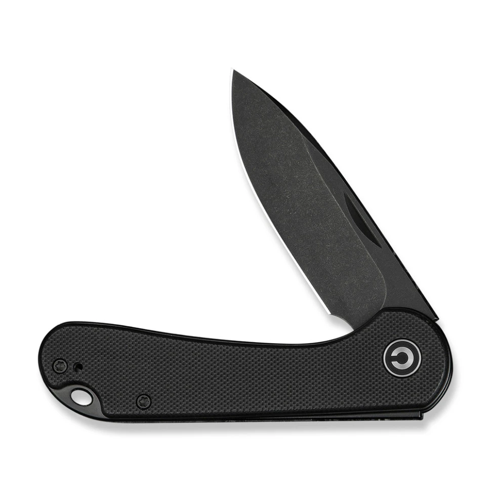 Ніж складаний кишеньковий Civivi Elementum Slip Joint, (7.5 см) 14C28N / G10 чорний — фото 3