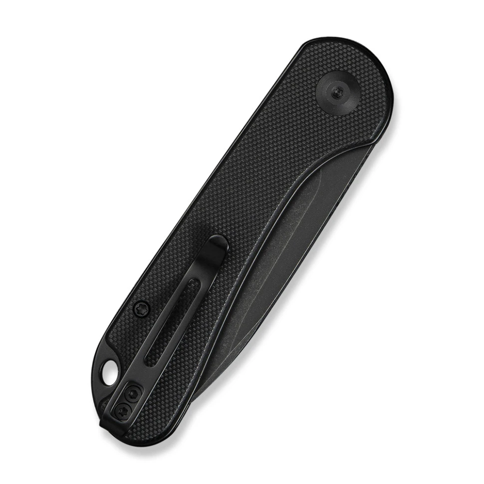 Ніж складаний кишеньковий Civivi Elementum Slip Joint, (7.5 см) 14C28N / G10 чорний — фото 5