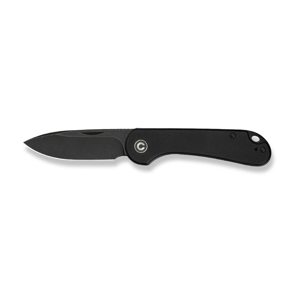 Ніж складаний кишеньковий Civivi Elementum Slip Joint, (7.5 см) 14C28N / G10 чорний — фото 8