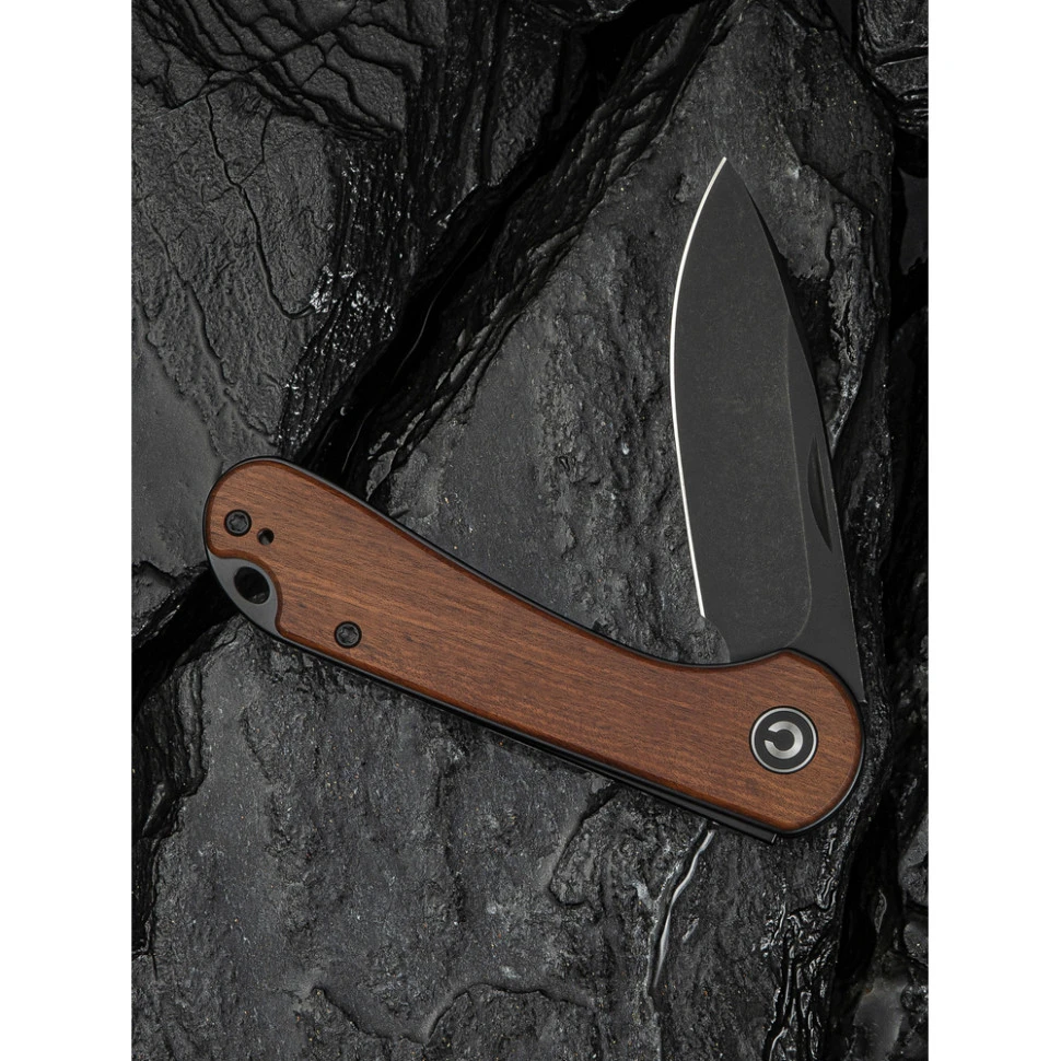 Ніж складаний кишеньковий Civivi Elementum Slip Joint, (7.5 см) 14C28N / Guibourtia Wood — фото 12