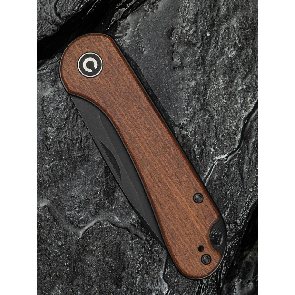 Ніж складаний кишеньковий Civivi Elementum Slip Joint, (7.5 см) 14C28N / Guibourtia Wood — фото 13