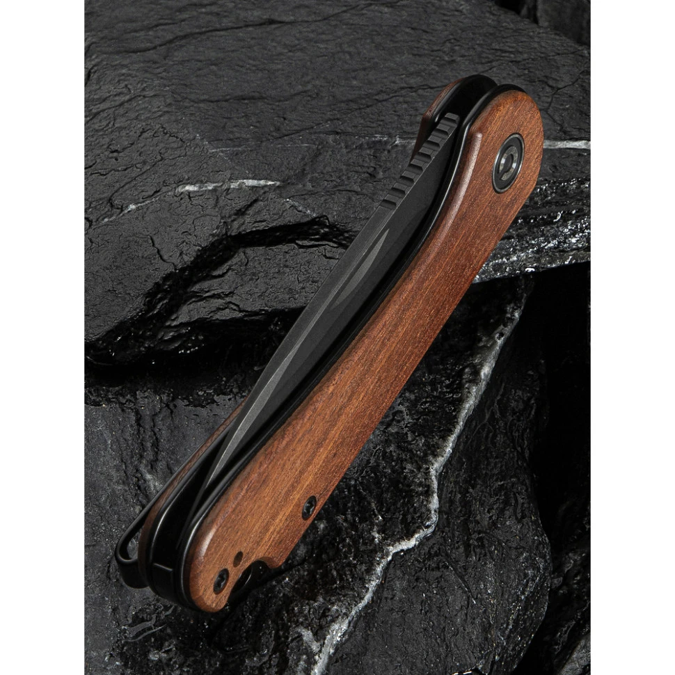 Ніж складаний кишеньковий Civivi Elementum Slip Joint, (7.5 см) 14C28N / Guibourtia Wood — фото 15