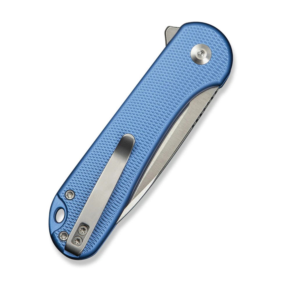 Ніж складаний кишеньковий Civivi Elementum II, (7.5 см) Nitro-V / Aluminum синій — фото 5