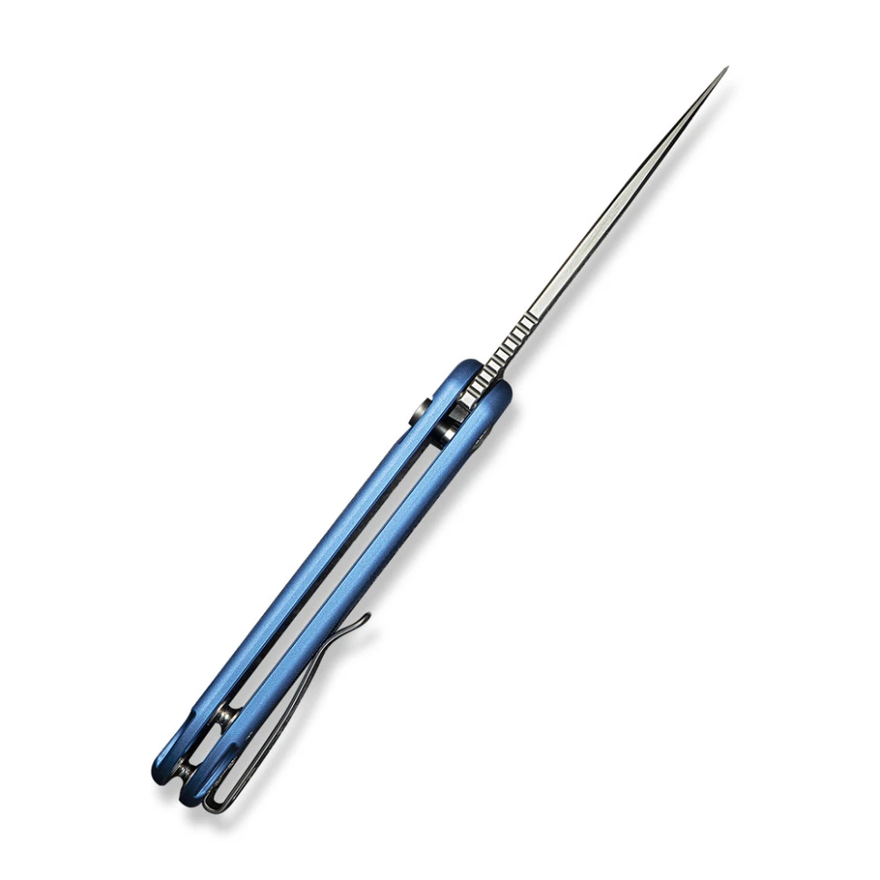 Ніж складаний кишеньковий Civivi Elementum II, (7.5 см) Nitro-V / Aluminum синій — фото 7