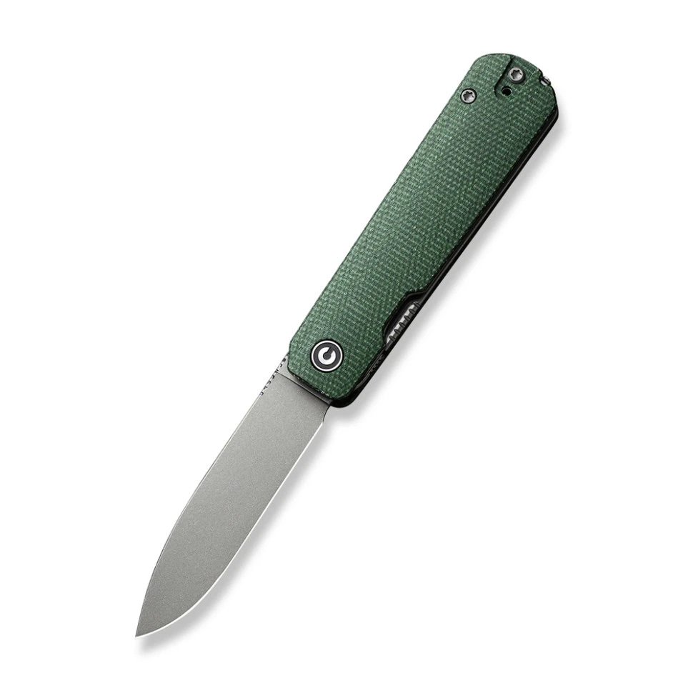 Ніж складаний кишеньковий Civivi Sendy, (7.2 см) Nitro-V / Micarta темно-зелений — фото 2