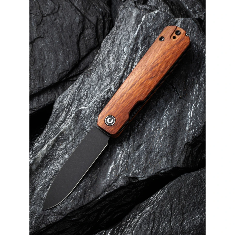Ніж складаний кишеньковий Civivi Sendy, (7.2 см) Nitro-V / Guibourtia Wood — фото 12