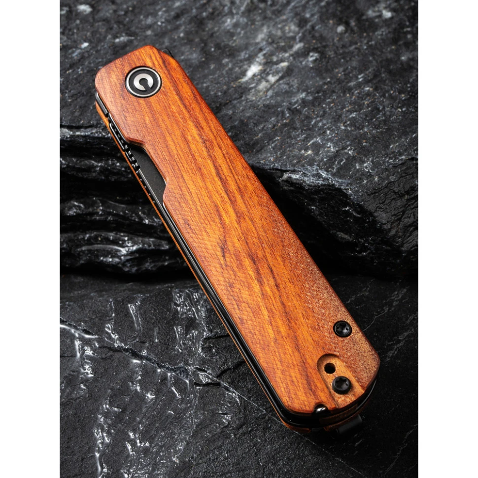 Ніж складаний кишеньковий Civivi Sendy, (7.2 см) Nitro-V / Guibourtia Wood — фото 15