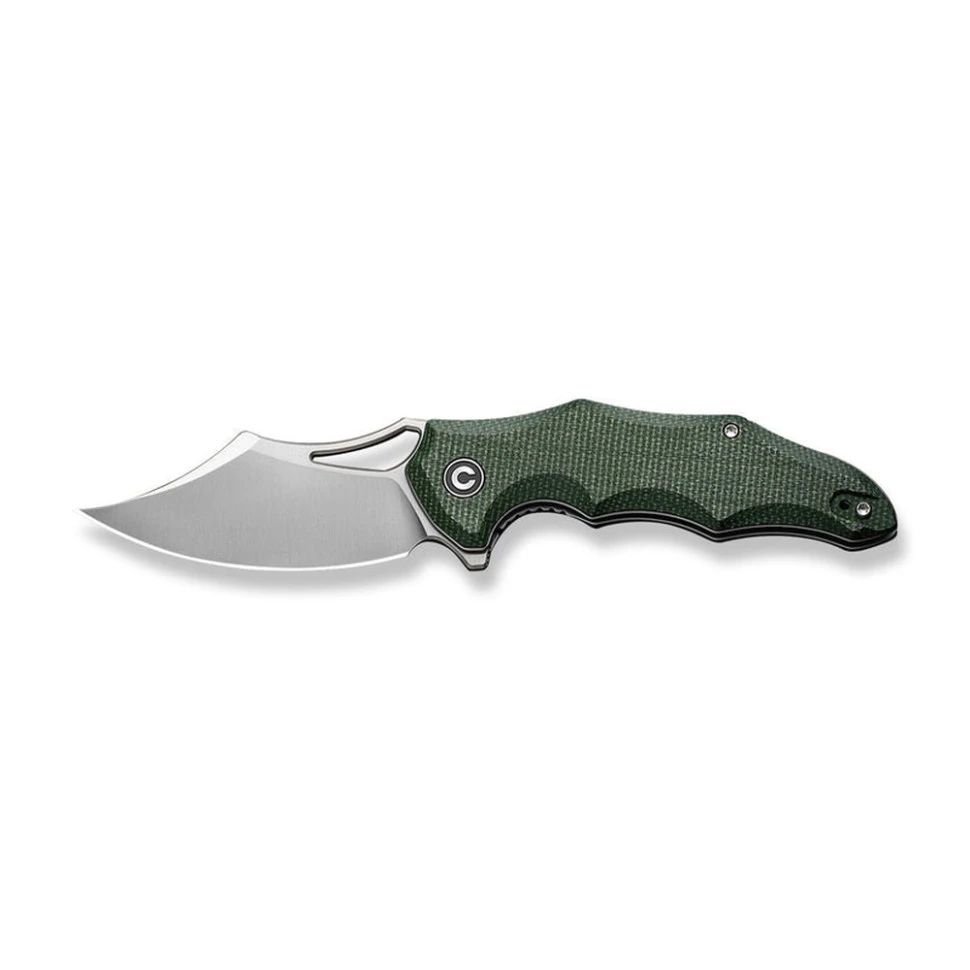 Ніж складаний кишеньковий Civivi Chiro, (7.9 см) 14C28N / Micarta темно-зелений — фото 4