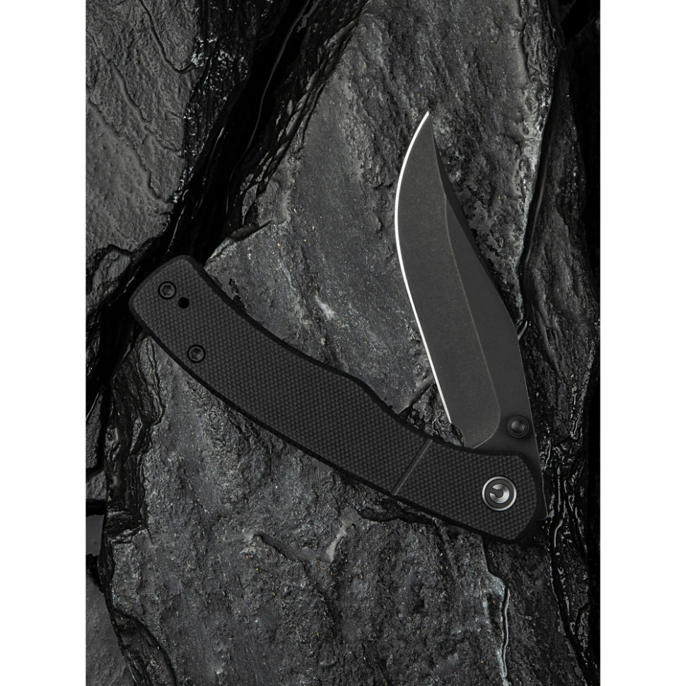 Ніж складаний кишеньковий Civivi Clingman, (7.6 см) Nitro-V / G10 чорний — фото 12