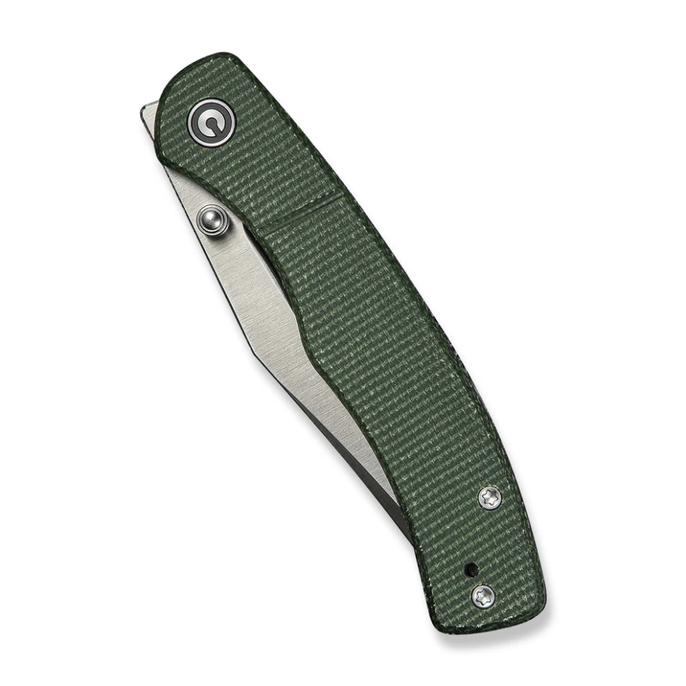 Ніж складаний кишеньковий Civivi Clingman, (7.6 см) Nitro-V / Micarta темно-зелений — фото 4