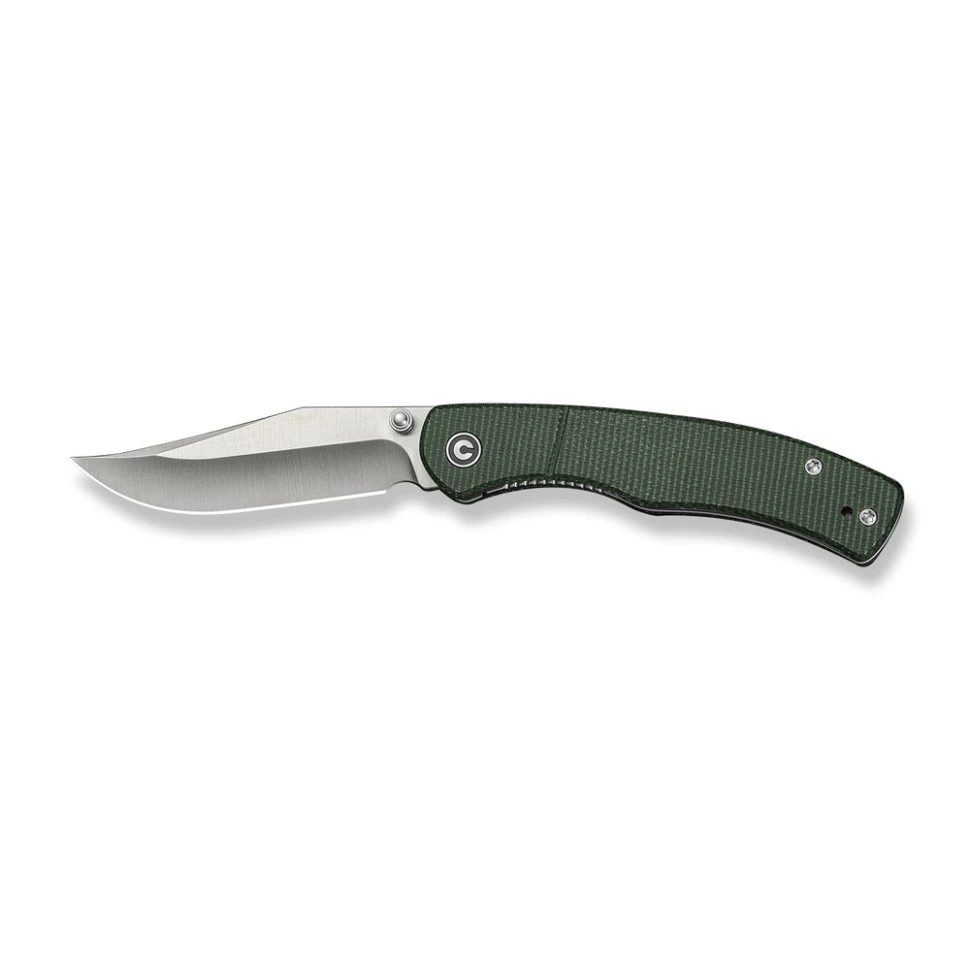 Ніж складаний кишеньковий Civivi Clingman, (7.6 см) Nitro-V / Micarta темно-зелений — фото 8