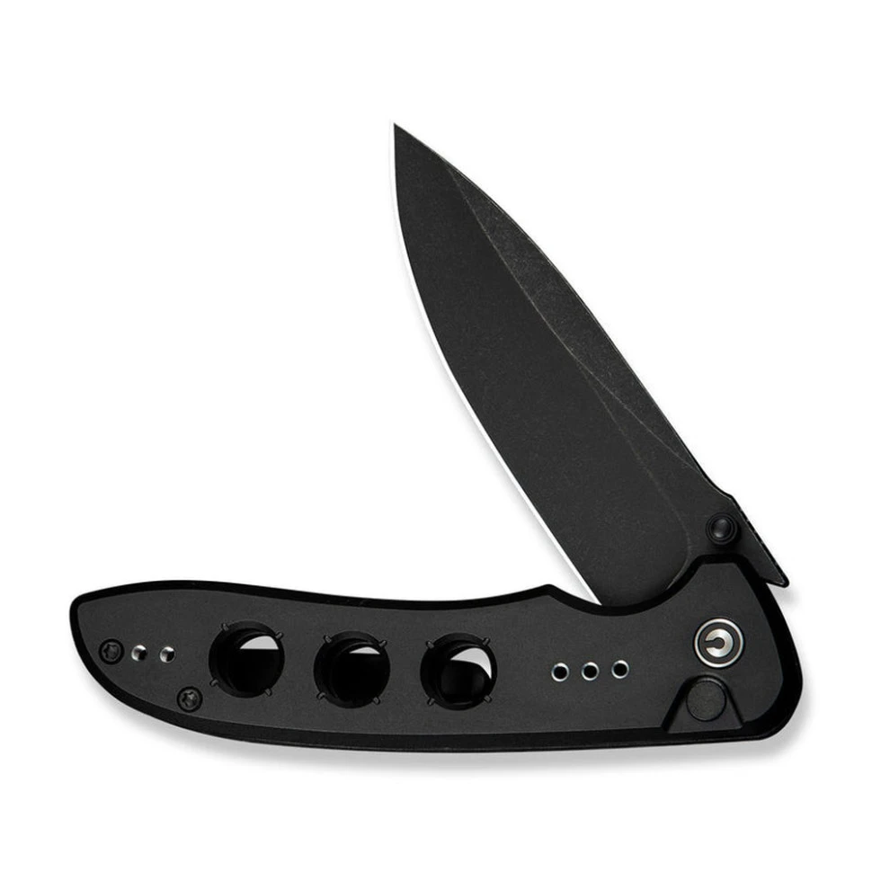 Ніж складаний туристичний Civivi Hyperpulse, (8.9 см) 14C28N / Aluminum чорний — фото 3
