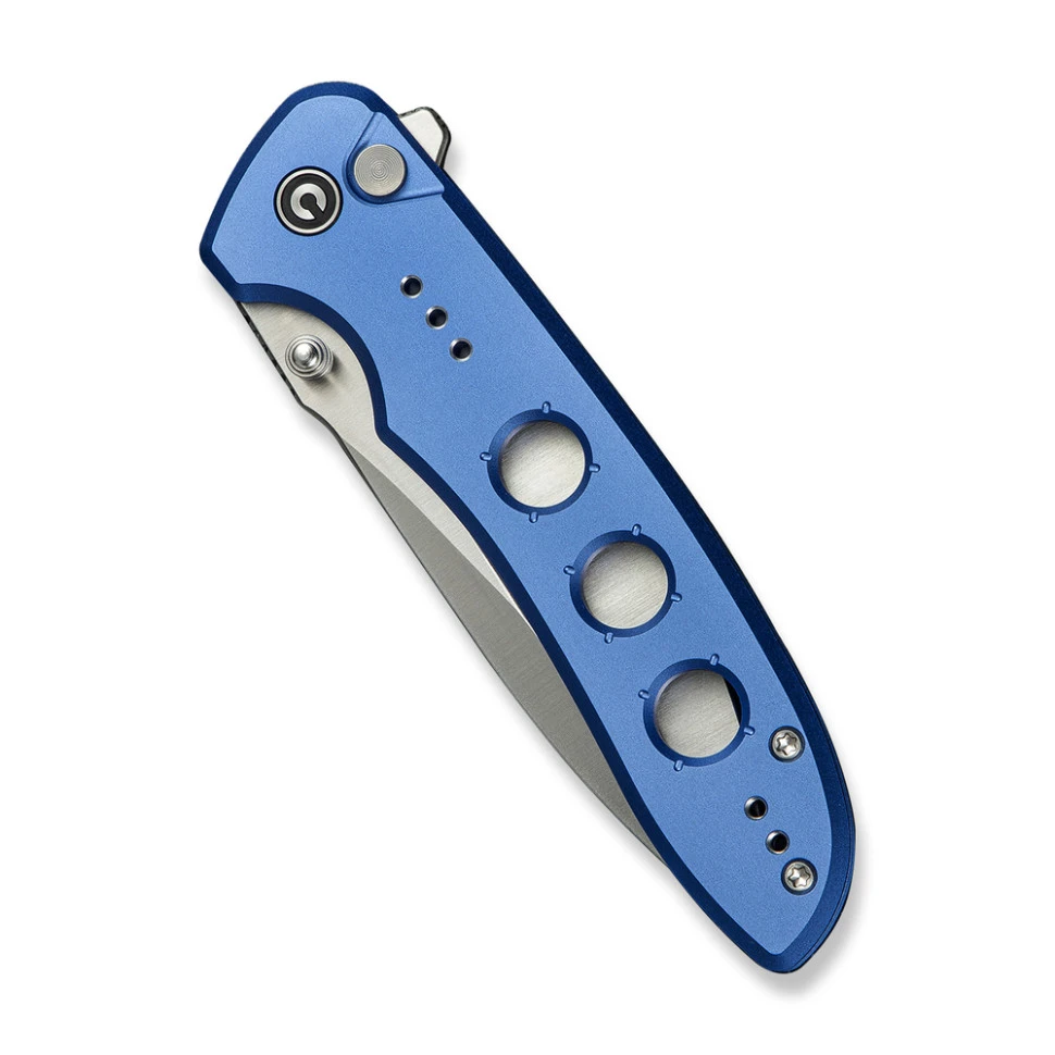 Ніж складаний туристичний Civivi Hyperpulse, (8.9 см) 14C28N / Aluminum синій — фото 4