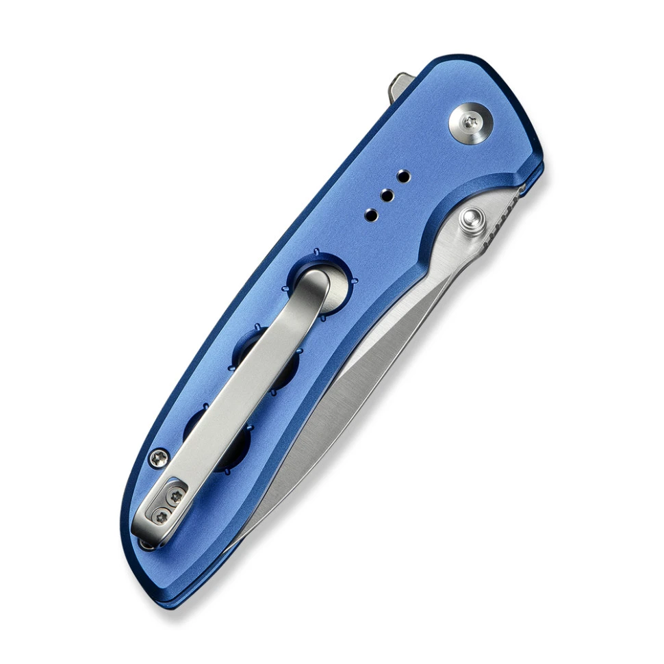 Ніж складаний туристичний Civivi Hyperpulse, (8.9 см) 14C28N / Aluminum синій — фото 5