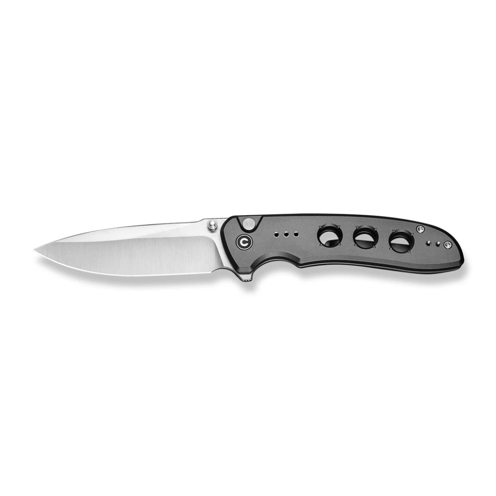 Ніж складаний туристичний Civivi Hyperpulse, (8.9 см) 14C28N / Aluminum сірий — фото 8