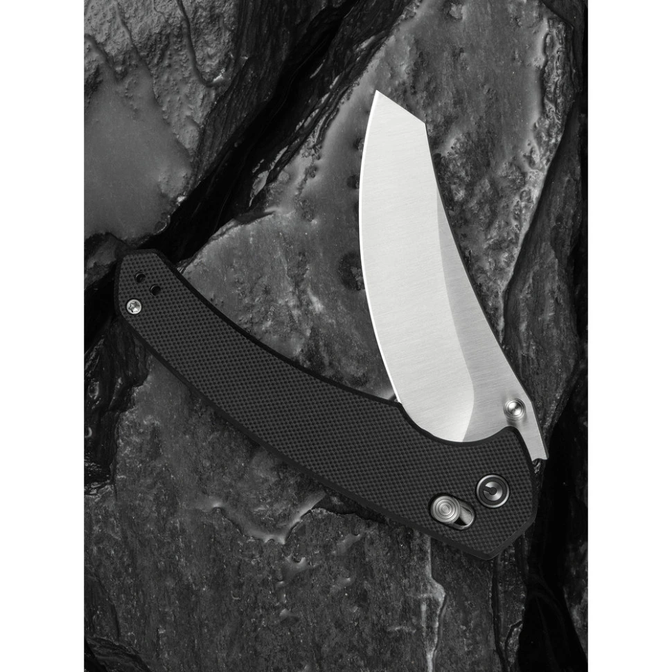 Ніж складаний туристичний Civivi Sixgill, (8.7 см) Nitro-V / G10 чорний — фото 12
