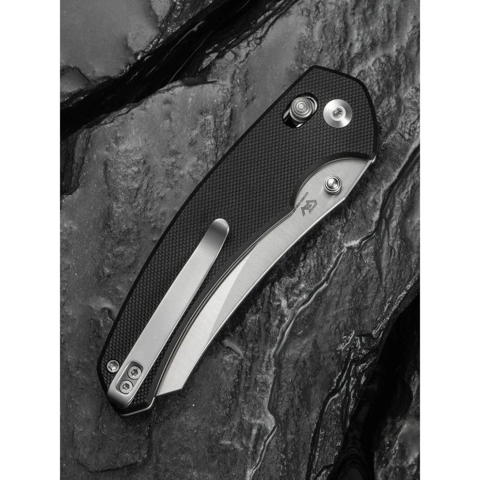Ніж складаний туристичний Civivi Sixgill, (8.7 см) Nitro-V / G10 чорний — фото 14