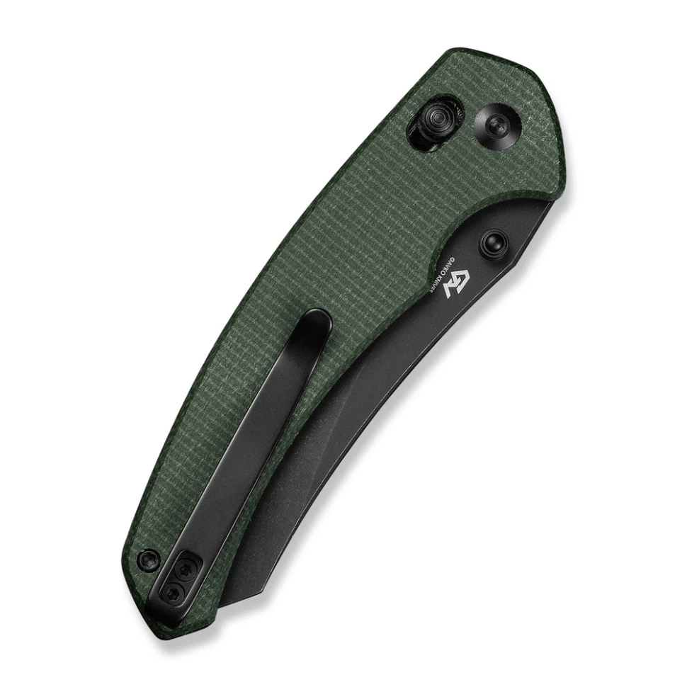 Ніж складаний туристичний Civivi Sixgill, (8.7 см) Nitro-V / Micarta темно-зелений — фото 5