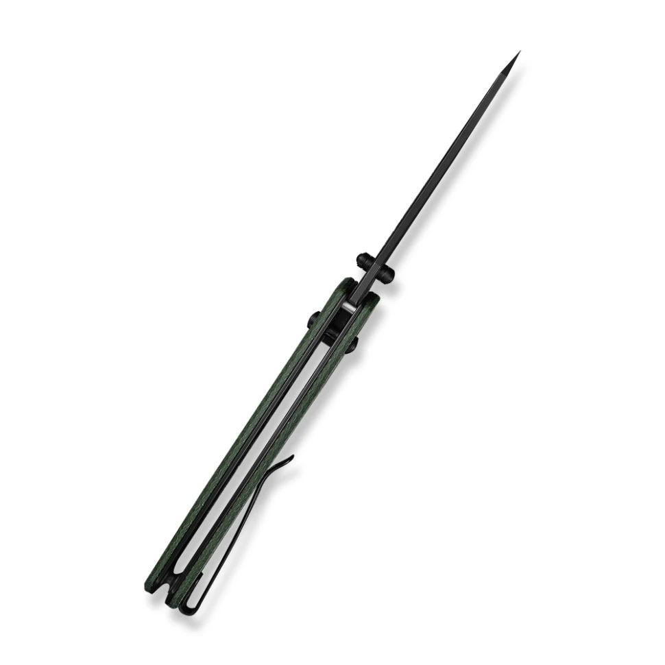 Ніж складаний туристичний Civivi Sixgill, (8.7 см) Nitro-V / Micarta темно-зелений — фото 7