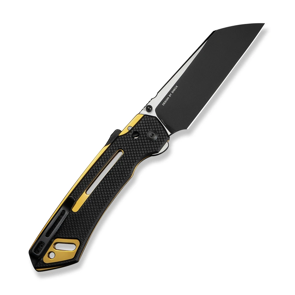 Ніж складаний тактичний Civivi Buster FG, (10.7 см) Nitro-V / G10 чорно-золотий — фото 2