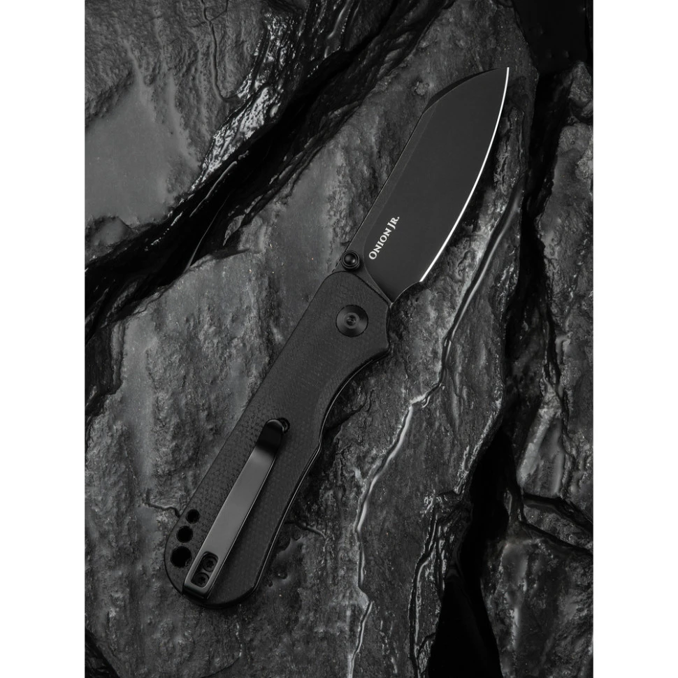 Ніж складаний кишеньковий Civivi Crabby, (6.9 см) 14C28N / Micarta чорний — фото 11