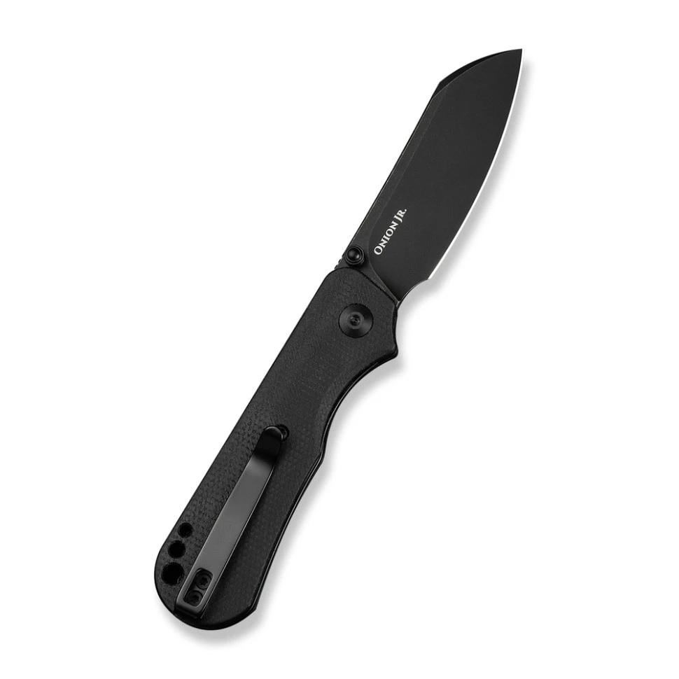 Ніж складаний кишеньковий Civivi Crabby, (6.9 см) 14C28N / Micarta чорний — фото 2
