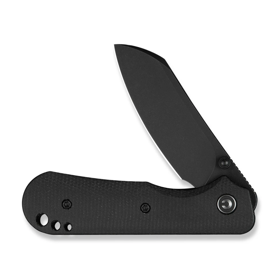 Ніж складаний кишеньковий Civivi Crabby, (6.9 см) 14C28N / Micarta чорний — фото 3