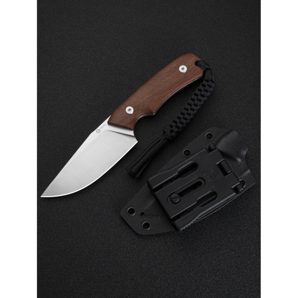 Ніж фіксований тактичний Civivi Gander, (9.2 см) 14C28N / Guibourtia Wood — фото 11