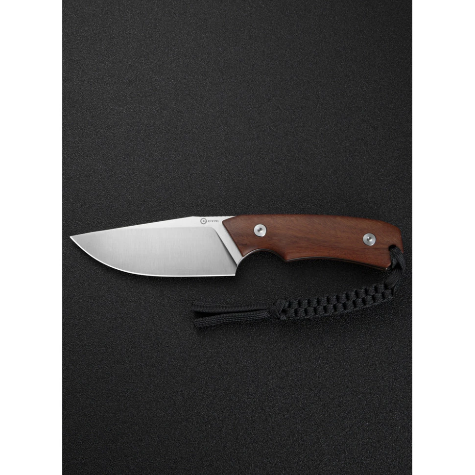 Ніж фіксований тактичний Civivi Gander, (9.2 см) 14C28N / Guibourtia Wood — фото 14