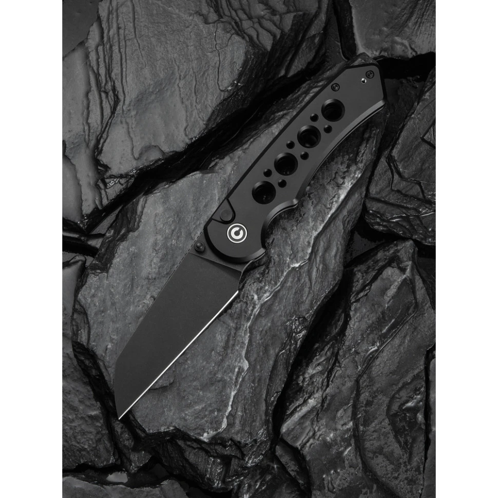 Ніж складаний туристичний Civivi Pragma Prime, (8.9 см) 14C28N / Aluminum чорний — фото 10