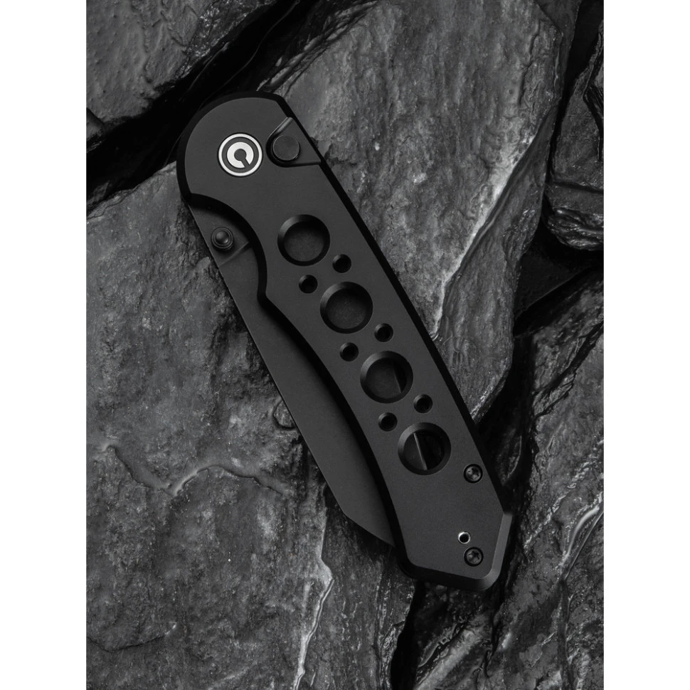 Ніж складаний туристичний Civivi Pragma Prime, (8.9 см) 14C28N / Aluminum чорний — фото 13