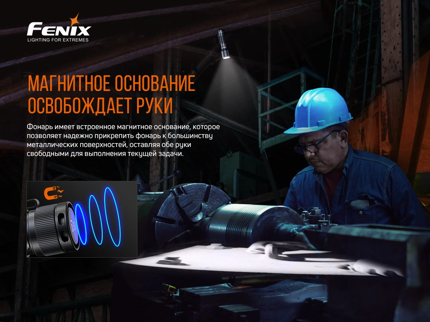 Ліхтар ручний Fenix C7 — фото 8