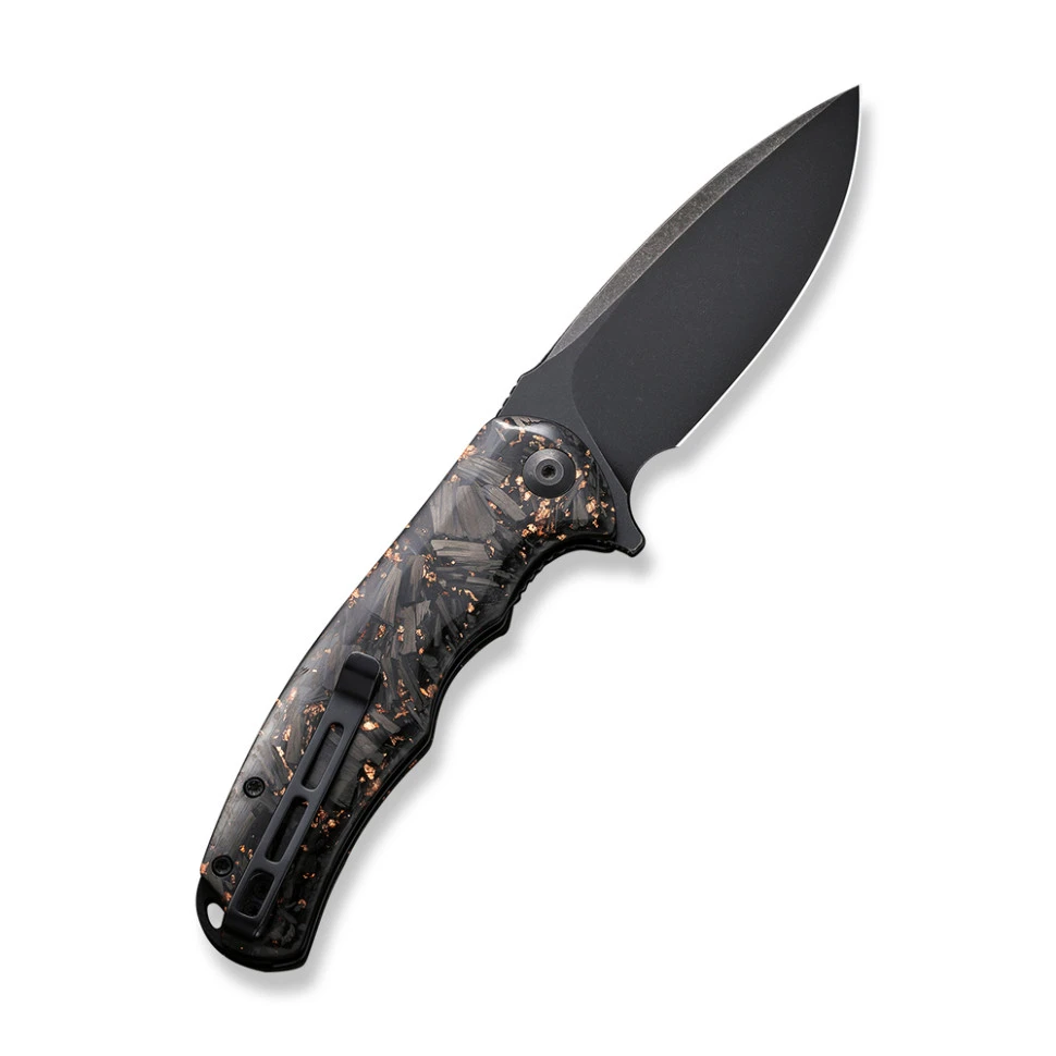 Ніж складаний туристичний Civivi Praxis, (9.5 см) 9Cr18MoV / Carbon Fiber & Resin — фото 2
